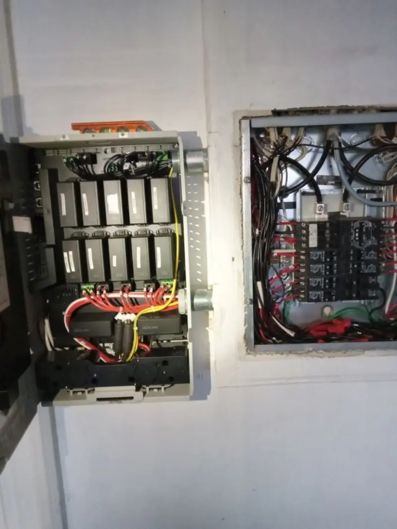 Electrical panel upgrade completed for Indoor Lighting Installation in Inverness